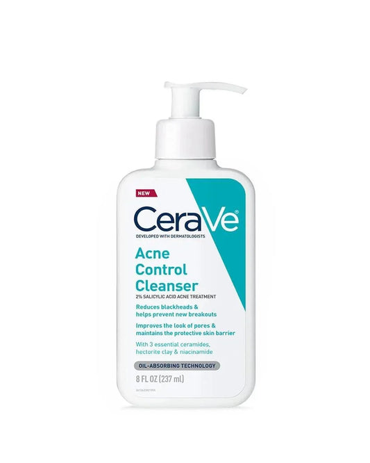 Acne Control Cleanser for Face with 2% Salicylic Acid - ISM Cosmetics 