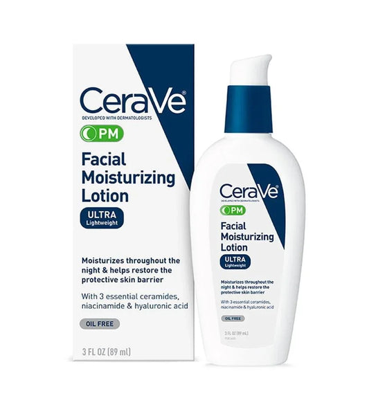 PM Facial Moisturizing Lotion – Lightweight Night Care - ISM Cosmetics 